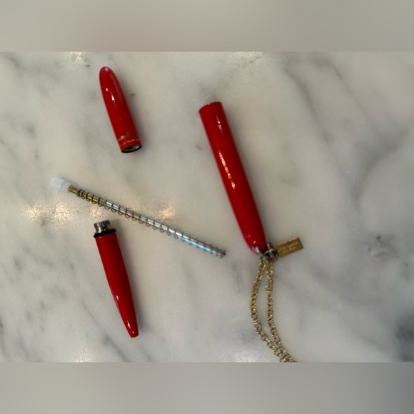 KATE SPADE Necklace - Red Pen with Gold Chain - Picture 11 of 14